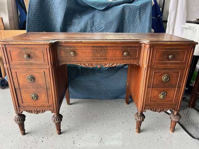 Writing Table, Desk, Vanity with Lots of Beautiful Detail